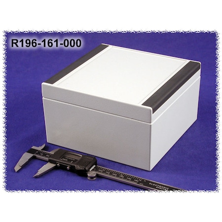 Hammond Screws Electrical Enclosures, 6.3 in H, 3.54 in D, 6.3 in W R196-161-000